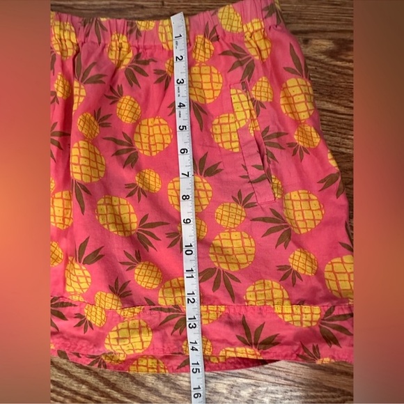 Jcrew Factory Pineapple Mini Skirt Size Medium - Picture 6 of 6